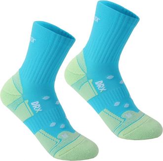 Karrimor Womens 2 pack Running Socks Sports Teal 4-8