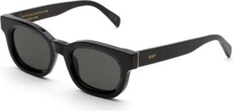 Retro Superfuture Zwarte Zonnebrillen Collectie - unisex - Zonnebrillen - Zwart - 53 MM - Accessoires