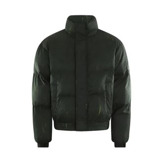 Daily Paper Clothing Zwarte Pufferjas voor Heren - Heren - Winterjassen - Groen - L - Jassen