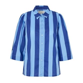 Lollys Laundry Donna, Camicette, Blu, S, new