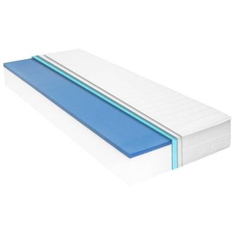 vidaXL Colch&oacute;n De Espuma Viscoel&aacute;stica 18 Cm 140x200 Cm H2 Vidaxl
