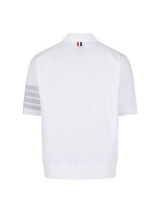Thom Browne Mens T-Shirts And Polos White Cotton