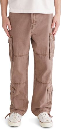 A&eacute;ropostale Aeropostale Mens Baggy Cargo Pants Casual, Pine Bark, Medium