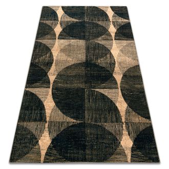 RugsX Rugsx - Alfombra De Lana Omega Fado Geom&eacute;trico Jadeit Verde Green 170x235 Cm