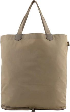 Pourchet Travel Petit Tote - Dames - Shoppers - Beige - ONE Size - Leer - Tassen