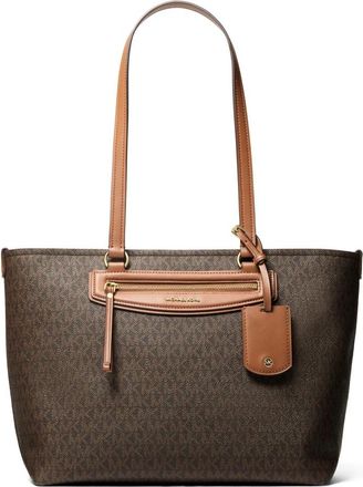 Michael Kors Jet Set Travel Tote - Dames - Shoppers - Bruin - ONE Size - Polyester - Tassen