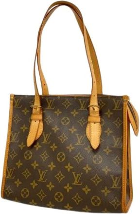 Louis Vuitton Pre-owned Tote Bags, female, Brown, Size: ONE SIZE Pre-owned Vintage Canvas Tote Bag