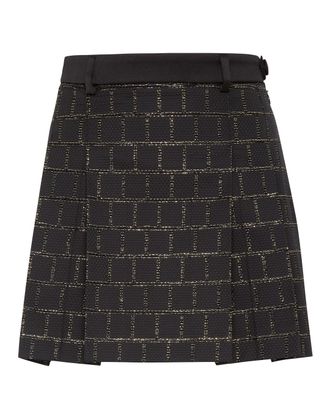 Philipp Plein Jacquard Mini Skirt Sartorial