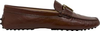 Tod's Tods Gommino Loafers in Brown Leather