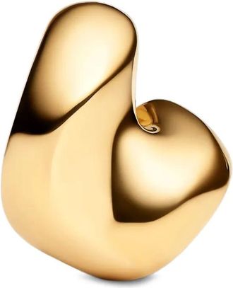 Maria Black Kleine Saddle oorbel - Goud