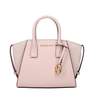 Michael Kors Roze Leren Handtas