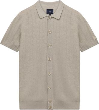 State of Art Poloshirt Piqu&eacute; - Heren - Polos - Beige - M - Katoen - Tops