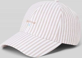 Barbour Basecap aus reiner Baumwolle Modell CRESSWELL in Beige, Gr&ouml;&szlig;e 1