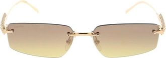 Cartier Zonnebril - unisex - Accessoires - Geel - Maat: ONE Size
