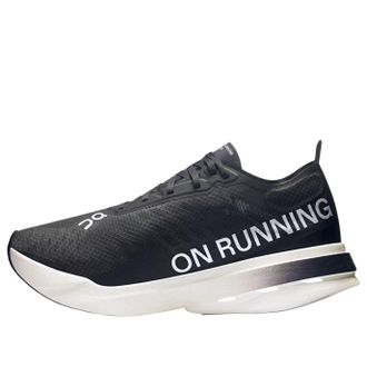 On Running (WMNS) On Running Cloudboom Strike Black White 3WE30470299