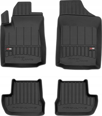 OEM Alfombrillas De Goma Para Citro&euml;n C2 2003-2009 Con Canales 3d