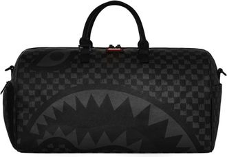 Sprayground Weekend Bags, unisex, Black, Size: ONE SIZE Black Hangover Drip Check Duffle Bag