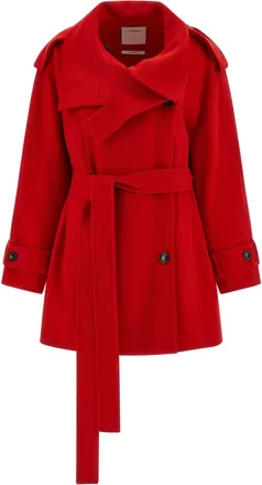 Sportmax Virgin Wool Womens Coat