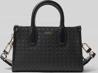HUGO BOSS Henkeltasche mit abnehmbarem Schulterriemen Modell SANDY in Black, Gr&ouml;&szlig;e 1