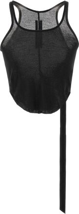 Rick Owens Cotton Tank Womens Tops