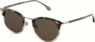 Lozza Womens SL2393 49 4902BW Sunglasses - Brown - One Size