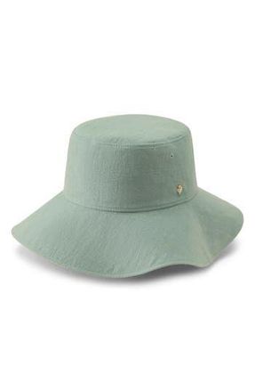 Helen Kaminski Aria UPF 50+ Linen Bucket Hat in Seaglass at Nordstrom Rack