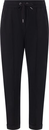 Brunello Cucinelli Trainingsbroek met Monili-detail - Zwart