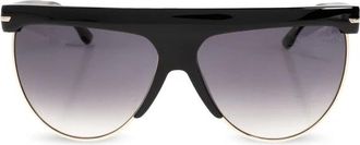 Victoria Beckham Oversized Frame Zonnebril - Dames - Zonnebrillen - Zwart - ONE Size - Accessoires