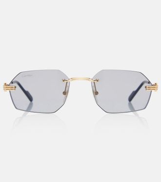 Cartier Premi&egrave;re De Cartier rectangular sunglasses