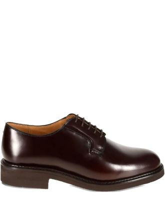 Berwick 1707 leather derby shoes - Brown