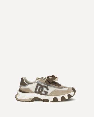 Dolce & Gabbana Sneakers in pelle e mesh Man 44
