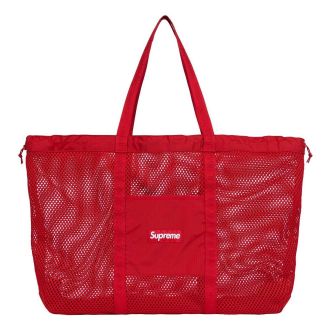 SUPREME Mesh Tote Bag SS25 SS25 Red SS25B29-RED