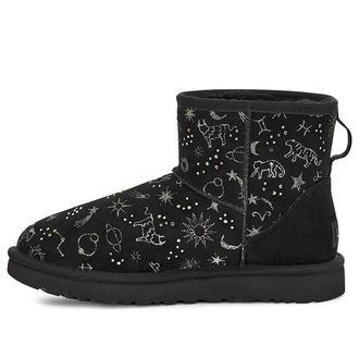 UGG (WMNS) UGG Classic Zodiac Mini Snow Boots Black 1112516-BLK