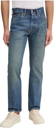 Levi's 501 Original Jeans - Heren - Regular Fit Jeans - Blauw - W31 L32 - Katoen - Jeans