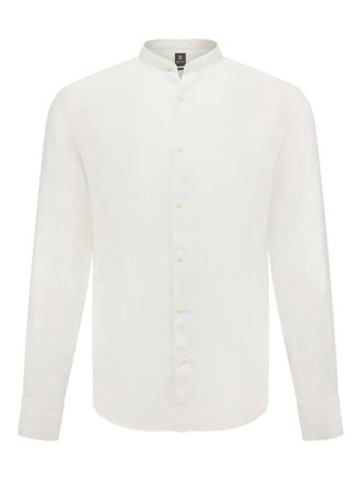 Boggi Milano linen shirt - men - Linen/Flax - S - White