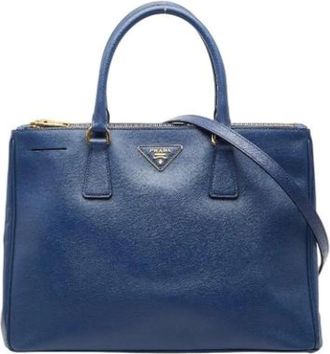 Prada Pre-owned Handbags, female, Blue, Size: ONE SIZE Pre-owned Vintage Handbag