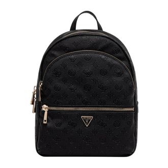 Guess Manhattan II Rugzak - Dames - Tassen - Zwart - Maat: ONE Size Zijde