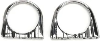 Vivienne Westwood Accessoires, unisex, Zwart, S, Essex Ring