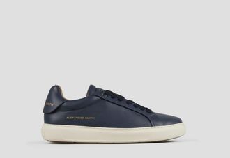 Alexander Smith Soho Man in soft blue leather