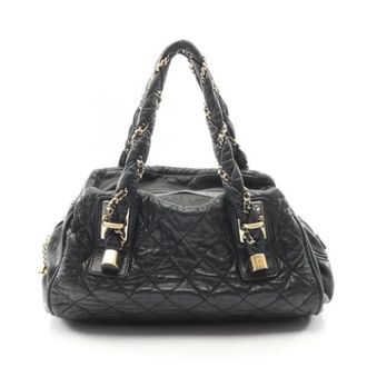 Chanel Pre-owned Shoulder Bags, female, Black, Size: ONE SIZE Pre-owned Vintage Shoulder Bag