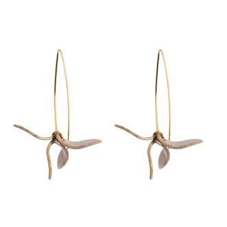 Malababa Accessoires, Dames, Grijs, ONE Size, Orchideeblaadjes