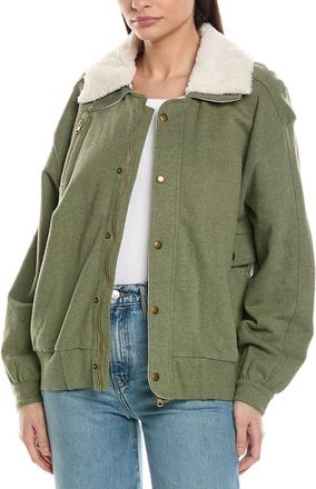 Grey State Bomber Jacket