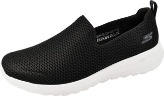 Skechers Womens Go Walk Joy Sneaker, Black/Grey, 4.5 UK