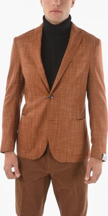 Corneliani Blazer a 2 bottoni GATE in Seta con Revers classico Corneliani