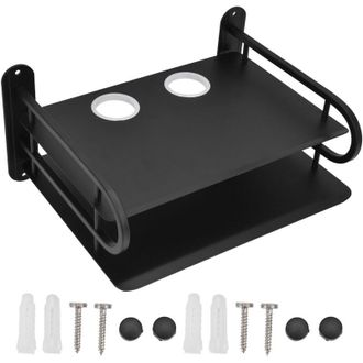 OEM Estante Para Enrutador, Estante Para Tv Box 28 X 26 X 21 Cm, Estante De Pared, Estante Flotante Para Enrutador, M&oacute;dem, Dvd, Proyector, Decodificador, 