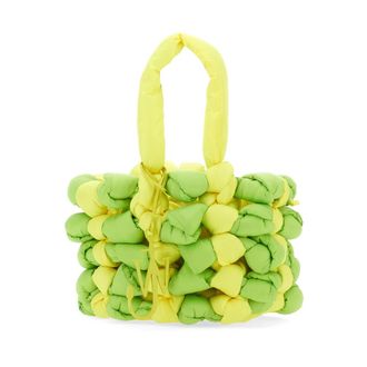 J.W.Anderson Tassen, unisex, Groen, ONE Size, Drawstring Closure Logo P