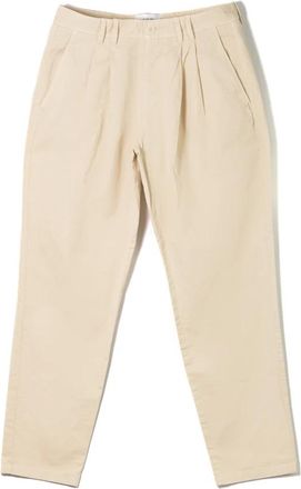 Wax London Straight Trousers, male, Beige, W36, Khaki Double Pleat Trousers