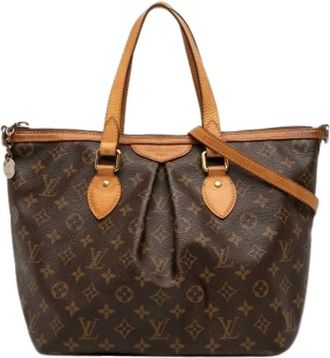 Louis Vuitton Pre-owned Handbags, female, Brown, Size: ONE SIZE Pre-owned Palermo PM