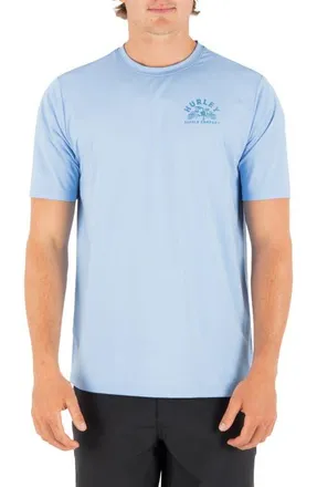 Hurley Hybrid Graphic T-Shirt in Skyline Heather at Nordstrom, Size Xx-Large