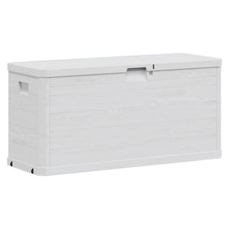 Berkfield Home Garden Storage Box 280 L Light Grey